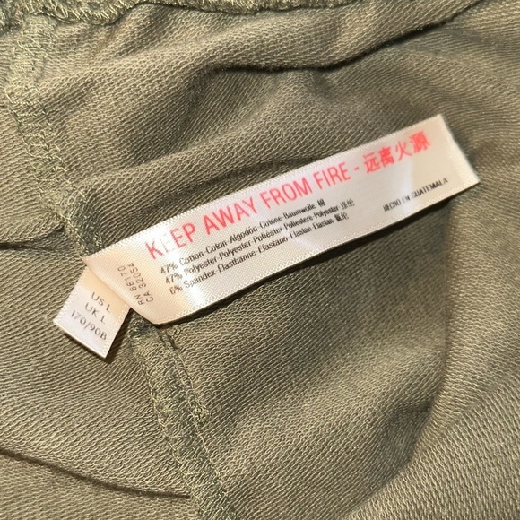 NWT Free People FP Movement Sunny Skinny Sweatpant Joggers in Everest Olive Sz L - Picture 9 of 10